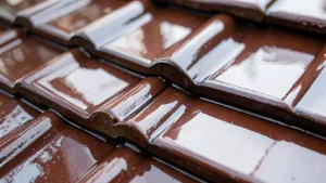 Dachówka glazurowana co to znaczy