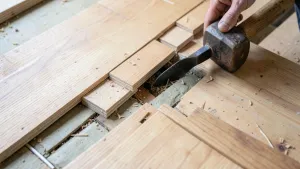 Demontaż paneli podłogowych