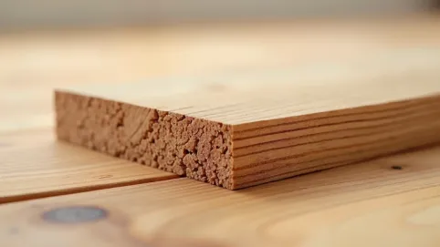 deska drewniana na ogrzewanie podłogowe