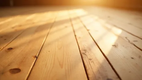 Deska sosnowa na ogrzewanie podłogowe