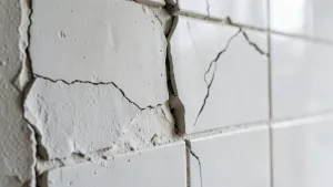 Dlaczego pękają płytki na ścianie