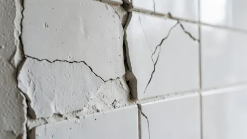 Dlaczego pękają płytki na ścianie