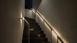 Długie lampy na klatkę schodową