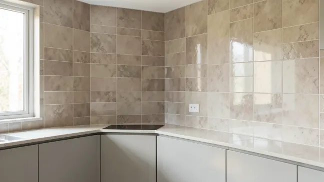 Duże płytki ścienne do kuchni