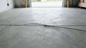 Dylatacja posadzki w garażu