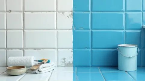 farba do malowania glazury w łazience