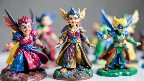 Figurki z żywicy na zamówienie