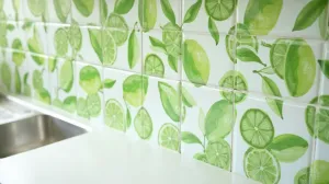 Folia samoprzylepna na kafelki