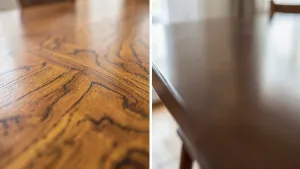 Fornir czy laminat na stół