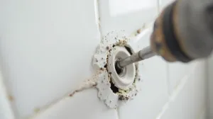 Gniazdko na kafelkach