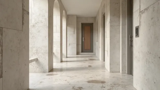 Gres na ścianę w przedpokoju