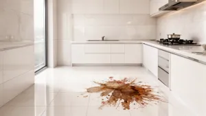 gres szkliwiony w kuchni