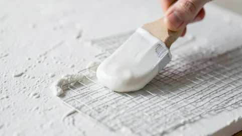 Ile kleju do zatapiania siatki na m2