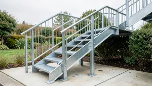 Ile kosztują schody metalowe zewnętrzne