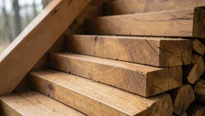 Ile kosztuje kubik dębu na schody