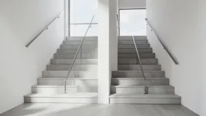 Ile miejsca na schody dwubiegowe