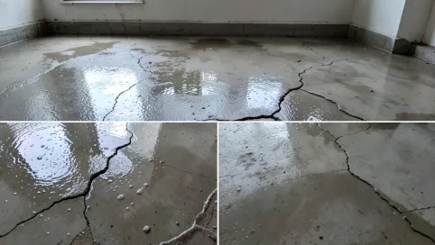 Ile schnie posadzka po zalaniu