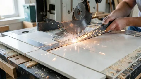 Jak ciąć duże płytki gresowe