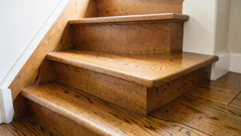 Jak dobrać kolor schodów do podłogi