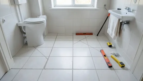 Jak Kłaść Duże Płytki W Małej Łazience