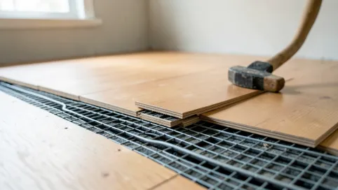 Jak kłaść panele winylowe na ogrzewanie podłogowe