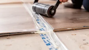 jak łączyć wykładzinę pcv