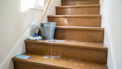 Jak myć schody