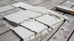 Jak naprawić odpadające płytki na tarasie