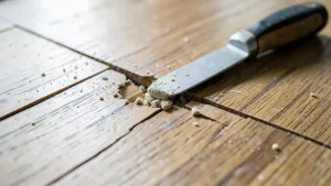 Jak naprawić uszkodzony panel podłogowy