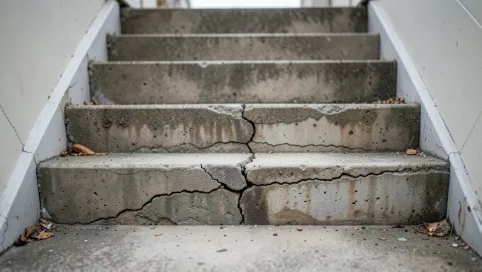 Jak naprawić źle wylane schody