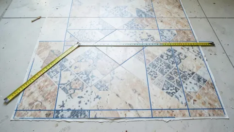 Jak obliczyć kafelki na podłogę