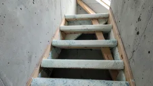 Jak ocieplić schody betonowe na strych