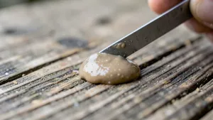 Jak odkleić klej Mamut