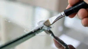 Jak odkleić lustro przyklejone klejem montażowym