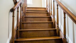 jak odnowić stare drewniane schody