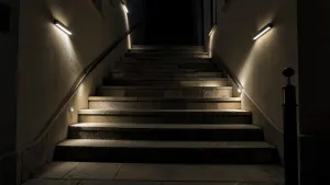 Jak oświetlić schody zewnętrzne