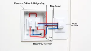 Jak podłączyć wyłącznik schodowy schemat