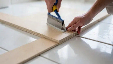 Jak położyć panele winylowe na płytki