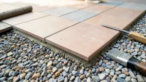 jak położyć płytki tarasowe
