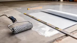 Jak położyć wykładzinę PCV na betonie