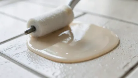 Jak położyć żywicę na płytki