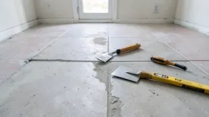 Jak przygotować podłoże pod płytki podłogowe