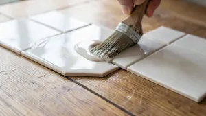 Jak Przykleić Płytki Do Drewnianego Blatu