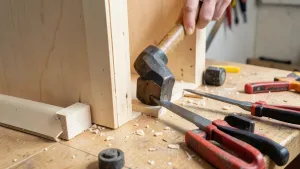 Jak rozkręcić szafę klejona