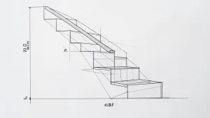 Jak rozrysować schody