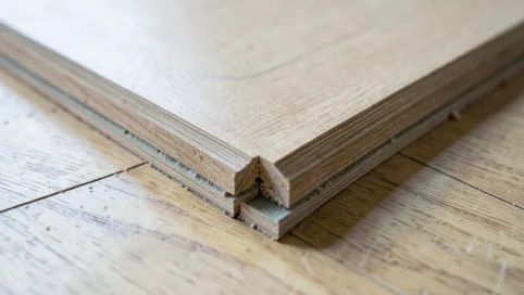 jak układać panele podłogowe v fugą