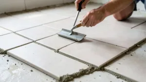 jak ułożyć płytki na podłodze