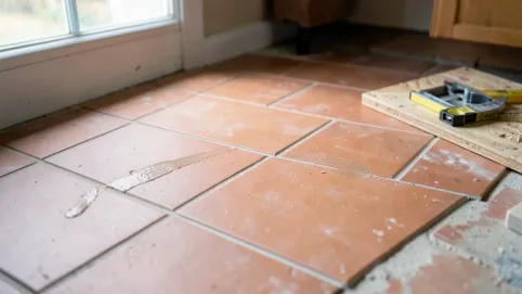 jak ułożyć terakotę