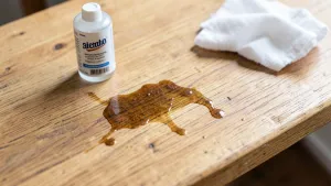 Jak usunąć klej do tipsów z mebli