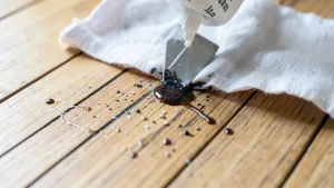 Jak usunąć klej kropelka z paneli